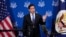 United States Secretary of State Marco Rubio speaks to the media after meeting with Russian Foreign Minister Sergey Lavrov, in New York, US, September 23, 2026. Yuki Iwamura/Pool via REUTERS