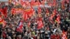 پیرس: مجوزہ پینشن اصلاحات کے خلاف احتجاج، ملک گیر ہڑتال