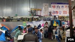Albergue Juventud 2000. Inmigrantes esperan en albergues en México para pasar a EE.UU. y comenzar a presentar casos de asilo político, el 3 de marzo de 2021. [Foto: Laura Sepúlveda/VOA]