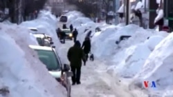 2015-02-18 美國之音視頻新聞: 美國東部遭遇創紀錄降雪嚴寒