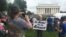 Atheists and freethinkers gather in Washington D.C. at the Reason Rally 2016 (A. Barros/VOA)