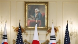 کلينتون: آمريکا، ژاپن و کره جنوبی متحداً با رفتار خصمانه کره شمالی مقابله خواهند کرد