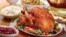 Makanan seperti ayam kalkun yang biasa disajikan dalam perayaaan Thanksgiving. (Foto: AP)