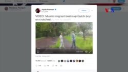 Reacções aos retweets de Donald Trump - caso vídeos anti-muçulmanos