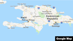 Peta Haiti. (Foto: Google Map)