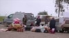 Displaced Raqqa Residents Receive Tents, Aid