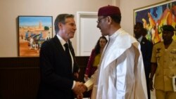 Antony Blinken reçu par le président Bazoum à Niamey