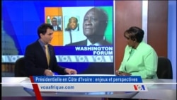 Washington Forum du jeudi 22 octobre 2015 : Enjeux et perspectives de la présidentielle ivoirienne