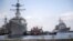 防控疫情美太平洋艦隊宣布軍艦需海上隔離14天。（資料圖片）