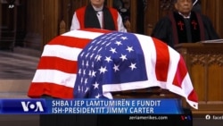 SHBA i jep lamtumirën e fundit Ish-Presidentit Carter