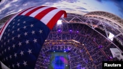 Stadion tenis Ashe Stadium di New York, 8 September 2017. (Foto: USA TODAY Sports)