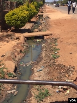 Sewer burst in Bulawayo