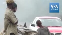 Des enfants survivent en travaillant à la décharge de Libreville