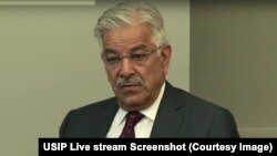 Menlu Pakistan Khawaja Asif (foto: dok). 