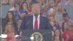 Trump honors US military in Fourth of July speech