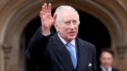 Raja Charles di Kapel St. George, Kastil Windsor, Inggris, 31 Maret 2024. (Foto: REUTERS/Hollie Adams)