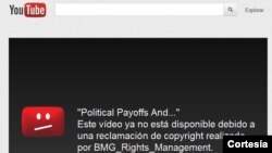 La compañía musical BMG bloqueó en YouTube un video que Mitt Romney publicó burlándose de Obama como respuesta a otra grabación donde el mandatario hacía lo mismo. [Foto: YouTube]