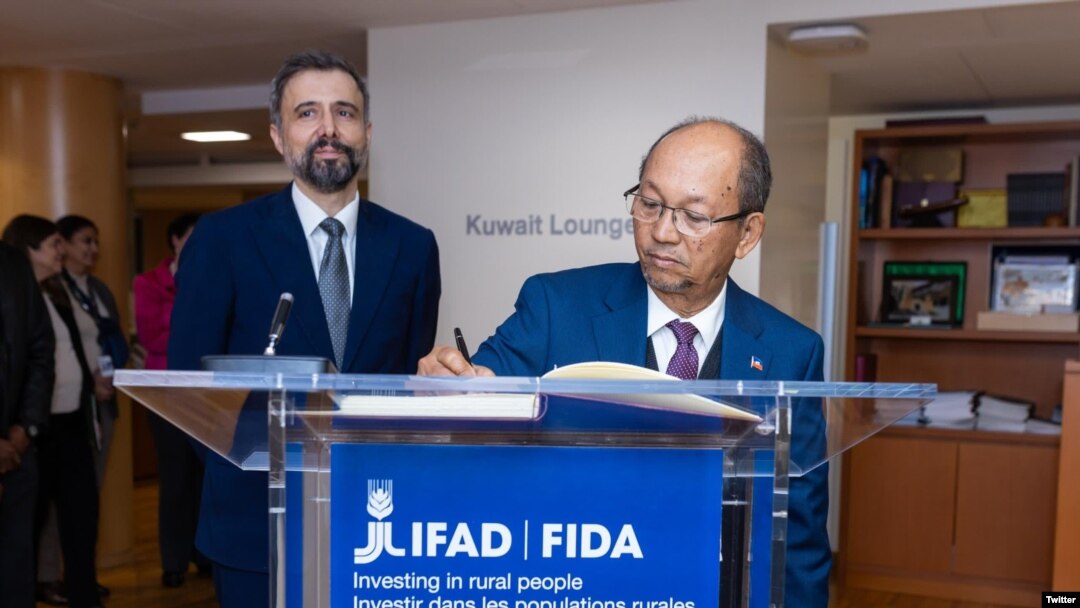 Leslie Voltaire Rankont estratejik avèk Fon Entènasyonal pou Devlopman Agrikòl @IFAD
. 