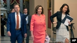 Nancy Pelosi, líder da Câmara dos Representantes