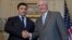 Павел Климкин с госсекретарем США Рексом Тиллерсоном