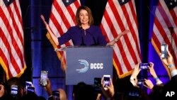 Nancy Pelosi dijo que ahora se trata de restablecer los controles y equilibrios constitucionales a la administración Trump.