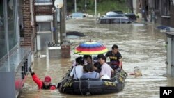 韓國泥石流導致18人死亡