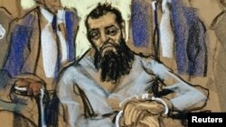 «سیف الله سایپوف» عامل حمله تروریستی نیویورک در دادگاه ابراز پشیمانی از اقدامش نکرد. 