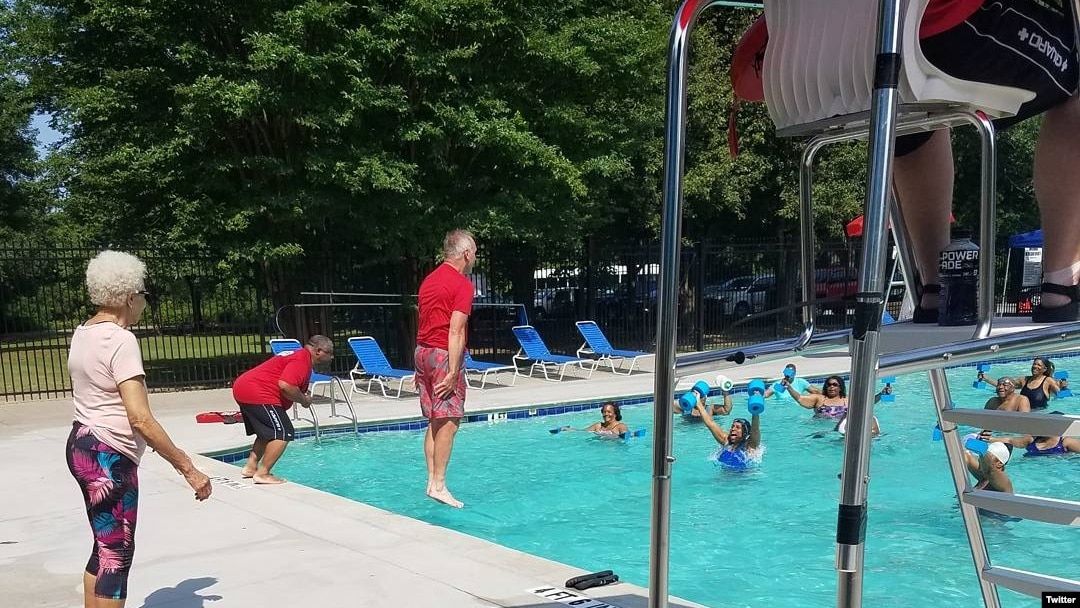 La ciudad de Atlanta, en el estado de Georgia, abrió ya sus piscinas públicas por el verano, justo cuando una ola de calor abrasador golpea la ciudad y otras poblaciones del sureste de EE.UU. Foto: @ATLParksandRec.