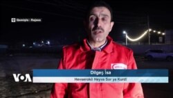 Heyva Sor a Kurdî: Xelkê Rojava Jiyaneke Pir Zehmet Derbas Dikin