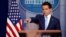 New White House Communications Director Anthony Scaramucci speaks to members of the media in the Brady Press Briefing room of the White House in Washington, July 21, 2017. 