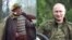 Леонід Брежнєв (ліворуч) і Володимир Путін, комбінована фотографія