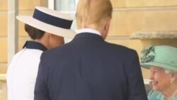La reine accueille Donald Trump à Buckingham Palace