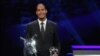 Virgil van Dijk a reçu son prix de meilleur joueur UEFA, Monaco, le 29 août 2019.