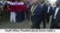 VOA60 Africa- South Africa: President Jacob Zuma exits May Day rally after crowd of workers became rowdy.