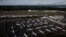 FILE PHOTO: Boeing 737 Max aircraft are parked in a parking lot at Boeing Field in this aerial photo taken over Seattle. The 737 MAX was grounded in March 2019 after the crash of Ethiopian Airlines Flight 302 near Addis Ababa which killed all 157 aboard.