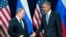 Володимир Путін і Барак Обама в ООН