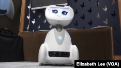Meet Buddy, created by Blue Frog Robotics, a French-based company. Buddy can patrol a home and alert residents to an intruder or a fire.