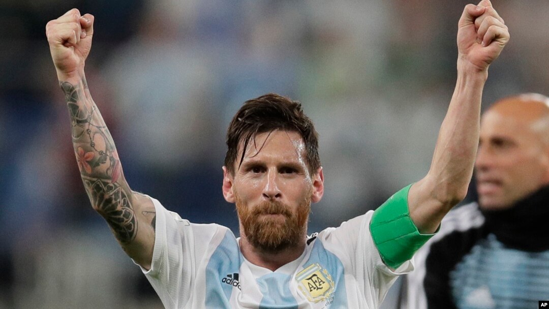 Leonel Messi marcou contra Nigéria