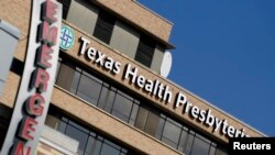 A general view of Texas Health Presbyterian Hospital in Dallas, Texas Oct. 1, 2014. 