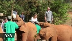 Mke wa rais wa Marekani awasili Kenya
