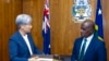 澳大利亚和中国在所罗门群岛为竞争影响力正面较量