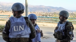 Beberapa anggota pasukan perdamaian PBB di Lebanon atau United Nations Interim Force in Lebanon (UNIFIL) (foto: dok). 