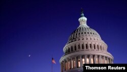 El Capitolio de EE. UU. en una imagen del 17 de diciembre de 2020. El nuevo Congreso estadounidense presta juramento en el Capitolio el domingo 3 de enero de 2021.
