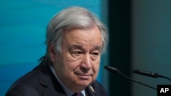 Katibu mkuu wa Umoja wa Mataifa, Antonio Guterres.