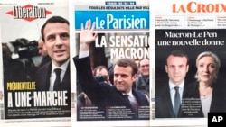 Los sondeos que apuntan a una holgada victoria final de Macron calmaron la inquietud de los inversores, nerviosos ante las promesas de Le Pen de abandonar el euro y probablemente salir de la UE. 