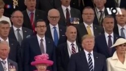 Королева и Трамп поздравили ветеранов