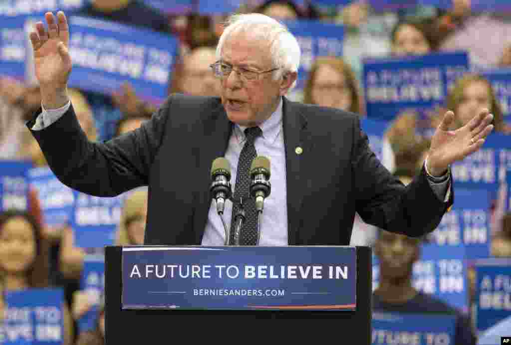 Demokrat nomzod Berni Sanders