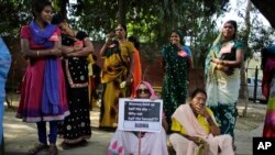 Journée internationale de la femme, New Delhi, Inde, le 8 mars 2016. 