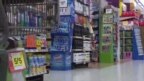在杂货店现场上健康食品选择课
