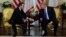 Donald Trump et Emmanuel Macron à Londres le 3 novembre 2019.